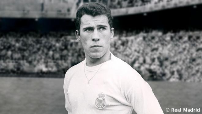 Amancio Amaro, máximo goleador histórico de A Coruña (Foto: Real Madrid).