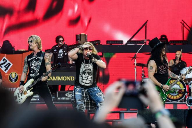 Concierto de Guns N' Roses en Burdeos en 2018 (Foto: Cordon Press).