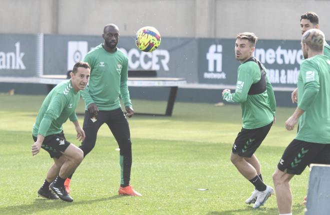 Rodri, en el entrenamiento (Foto: Kiko Hurtado)