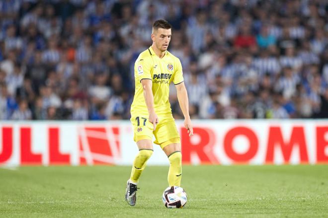 Gio Lo Celso jugador del Villarreal en el Reale Arena (Foto: Cordon Press).