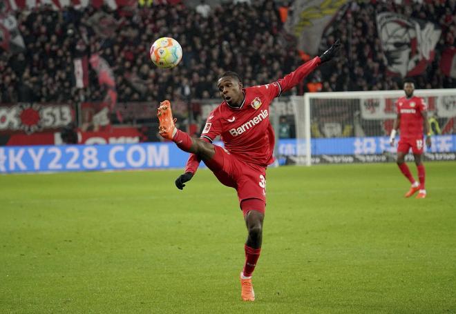 Jeremie Frimpong jugador del Bayer Leverkusen (Foto: Cordon Press).