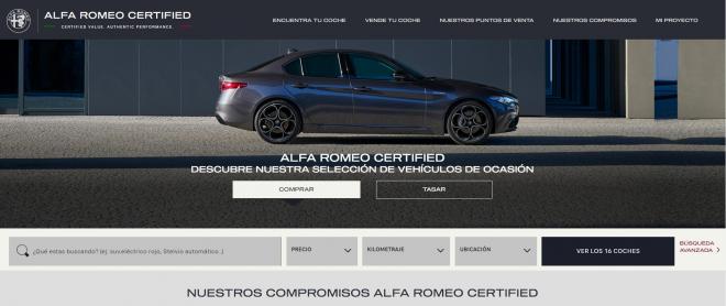 Alfa Romeo Certified.