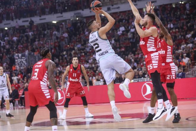 El Valencia Basket recibe al líder Olympiacos para dar la sorpresa y mirar arriba