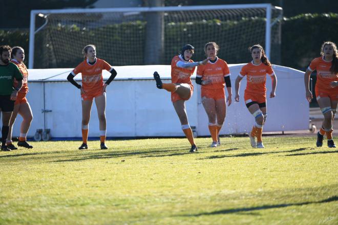 La selección valenciana femenina sub 18 de rugby