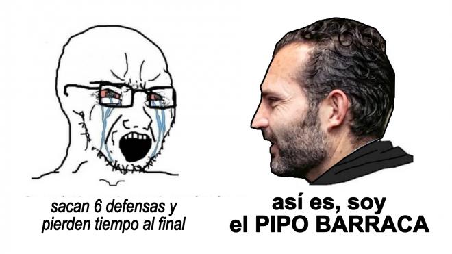 El meme de Rubén Barraca (Foto: Paco Polit)