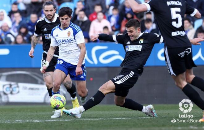 Giuliano Simeone en el partido ante el Burgos (Foto: LaLiga).