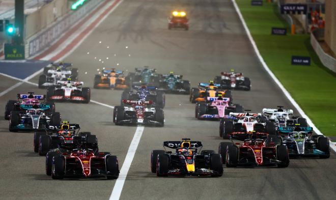 Los pilotos de Fórmula 1 en el Test de Baréin 2023 (Foto: F1).