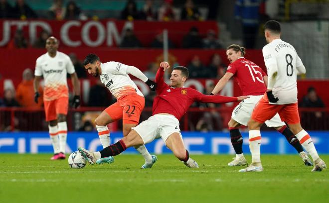 Imagen del Manchester United-West Ham (Foto: Cordon Press).