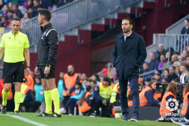 Cañizares cuestionó el planteamiento de Rubén Baraja ante el FC Barcelona (Foto: LaLiga).