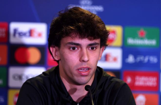 Joao Félix, jugador del Chelsea, en sala de prensa (Foto: Cordon Press).
