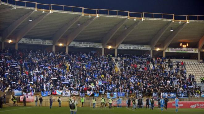 Afición del Deportivo en el Reino de León (Foto: RCD)