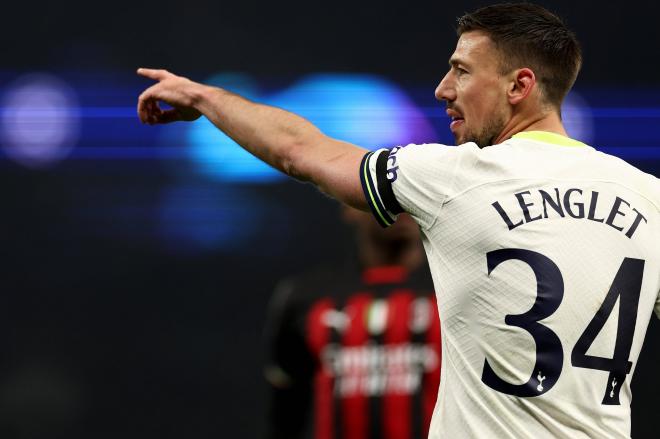 Lenglet, en un partido de Champions con el Tottenham (Foto: Cordon Press).