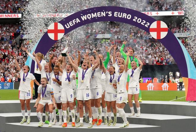 Inglaterra campeona de la Eurocopa femenina 2022 (Foto: Cordon Press).