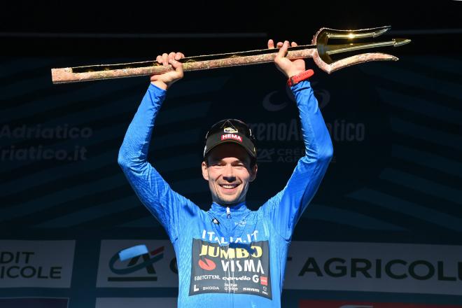 Primoz Roglic, campeón de una Tirreno-Adriático 2023 (Foto: Cordon Press).