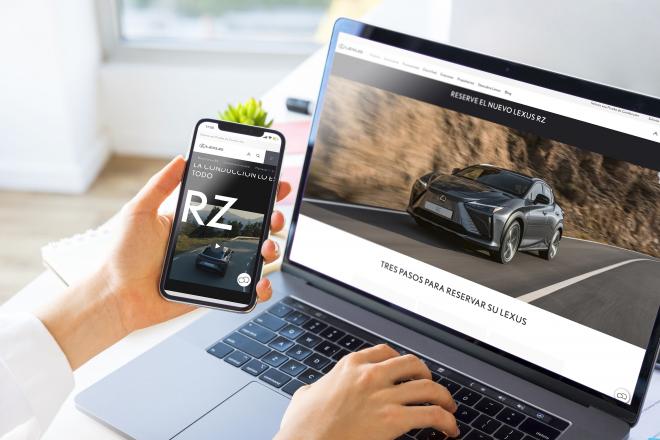 Ya se puede comprar cualquier modelo de Lexus a través de web.