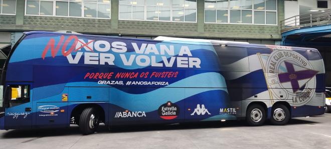El nuevo autobús del Deportivo (Foto: RCD)