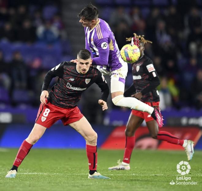 Lance del Real Valladolid - Athletic.