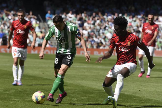 Guardado, en el Betis-Mallorca (Foto: Kiko Hurtado).