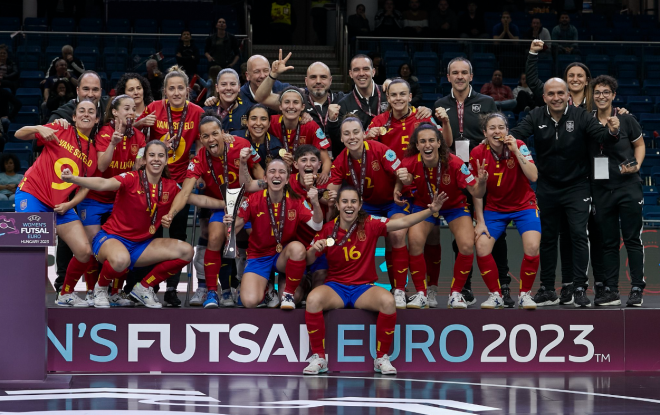 España celebra su tercera Eurocopa consecutiva (Foto: redes sociales Selección Española de fútb