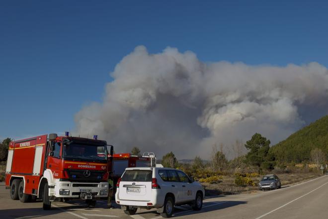 Incendio en Castellón (Foto: EFE)