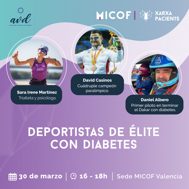 El MICOF reúne a deportistas de élite con diabetes para profundizar en la enfermedad