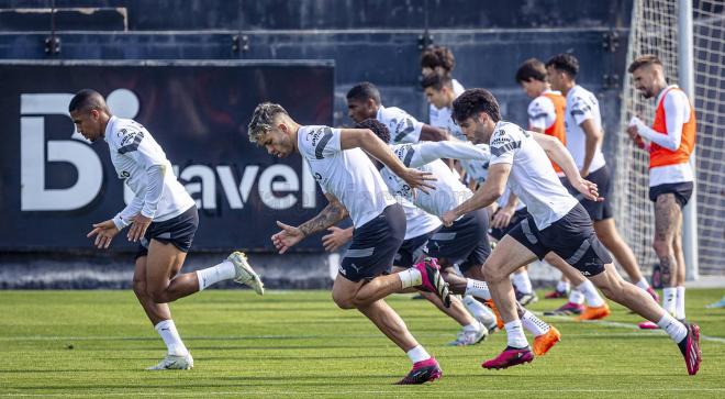 Entrenamiento del Valencia CF (Foto: VCF).