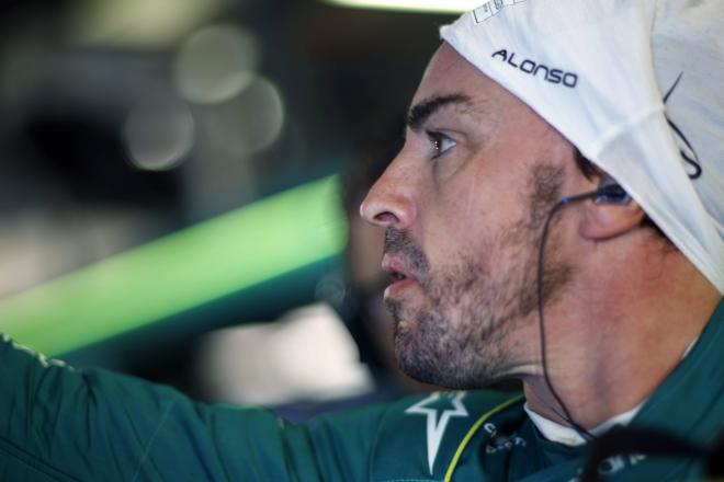 Fernando Alonso, en los libres del GP de Australia 2023 (Foto: Cordon Press).