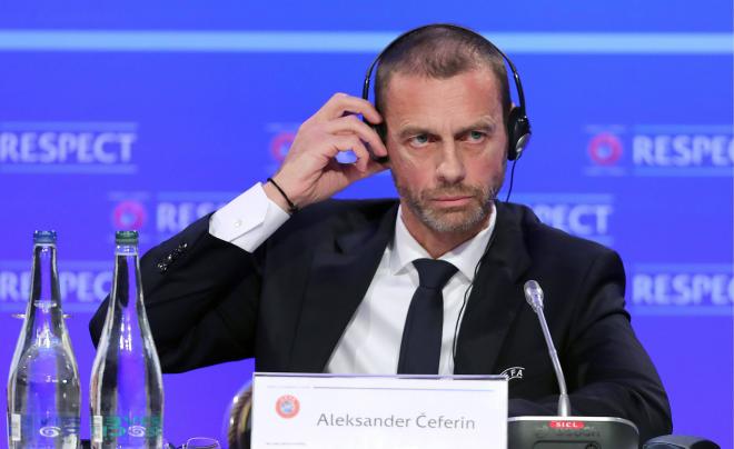 Aleksander Ceferin, presidente de la UEFA (Foto: Cordon Press).