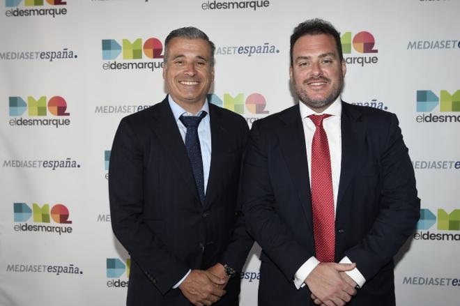 Miguel Ángel Gómez junto a Fede Quintero, CEO de ElDesmarque (Foto: Kiko Hurtado).