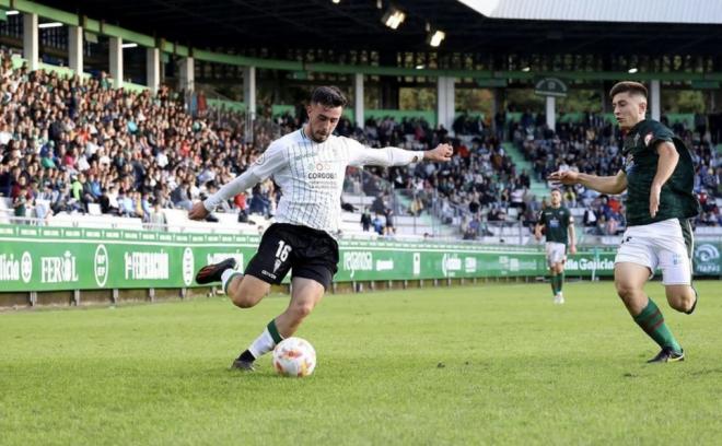 Puga, en un partido con el Córdoba.