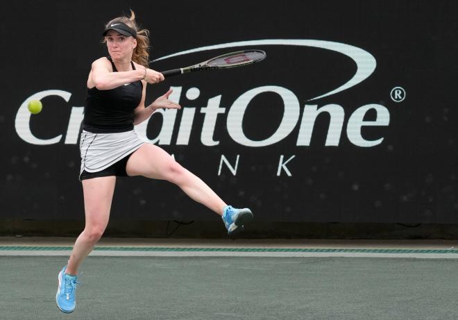 Elina Svitolina en elWTA 500 de Charleston (Foto: Cordon Press).