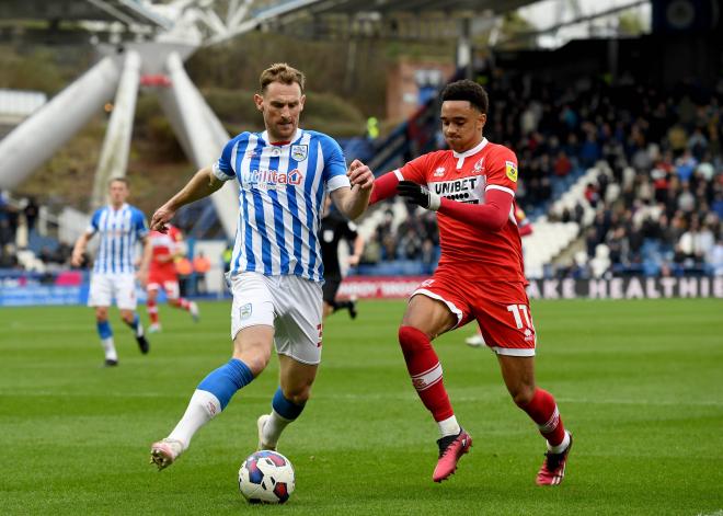 Partido entre el Huddersfield y el Middlesbrough. Fuente: Cordon Pres