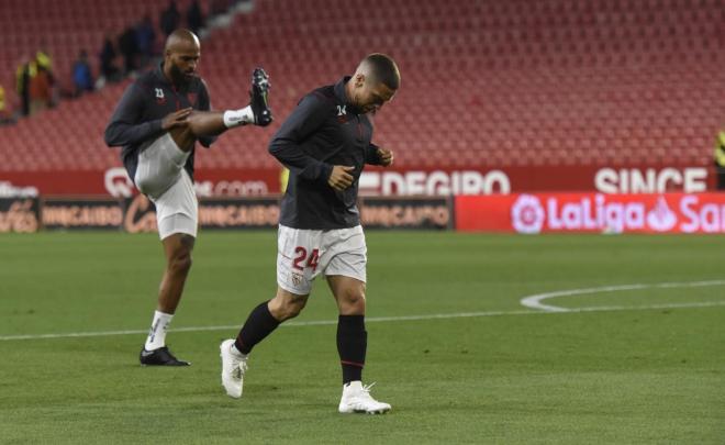 Papu Gómez, en el Sánchez-Pizjuán (Foto: Kiko Hurtado).