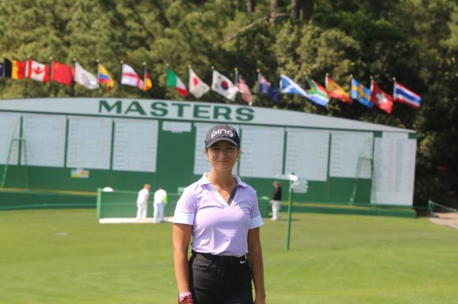 Carla Tejedo, jugadora de golf