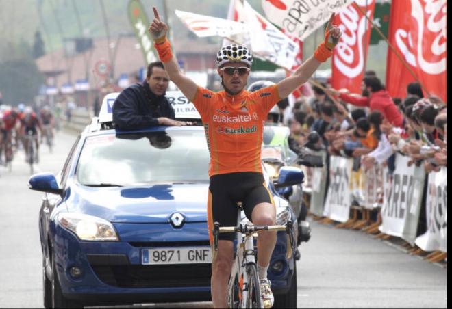Samuel Sánchez, exciclista del equipo Euskaltel Euskadi (Foto: @soysamusanchez).