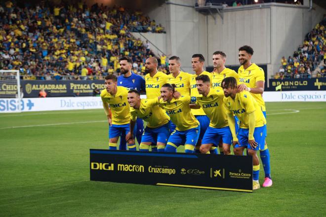 El once de Sergio en el Cádiz - Real Madrid (Foto: Cristo García).