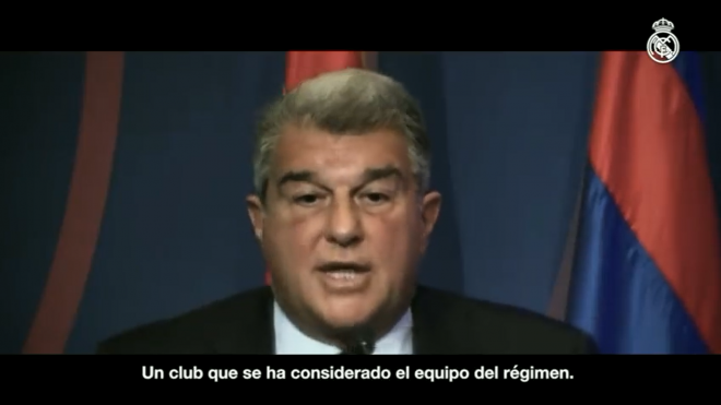 El Madrid señala a Laporta en su video
