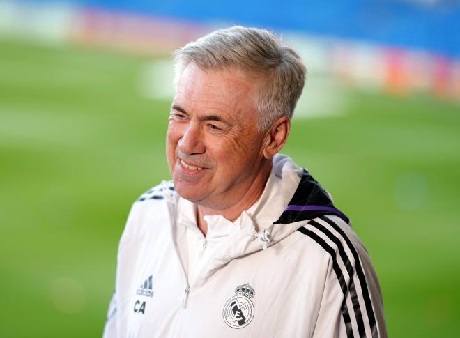 Carlo Ancelotti, entrenador del Real Madrid (Foto: Cordon Press).