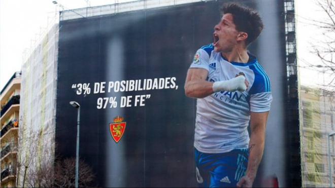 Montaje creado por la afición que ilustra la fiebre del 3%