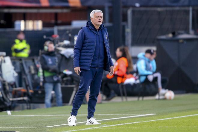 José Mourinho, entrenador del AS Roma. Fuente: Cordon Press.