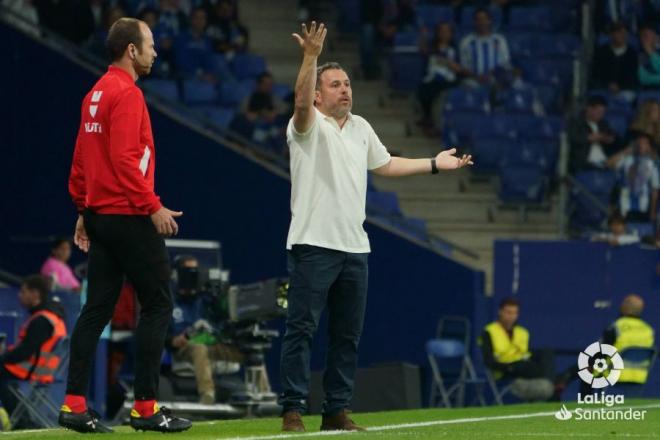 Sergio González ante el Espanyol en el RCDE Stadium. (Foto: LaLiga).