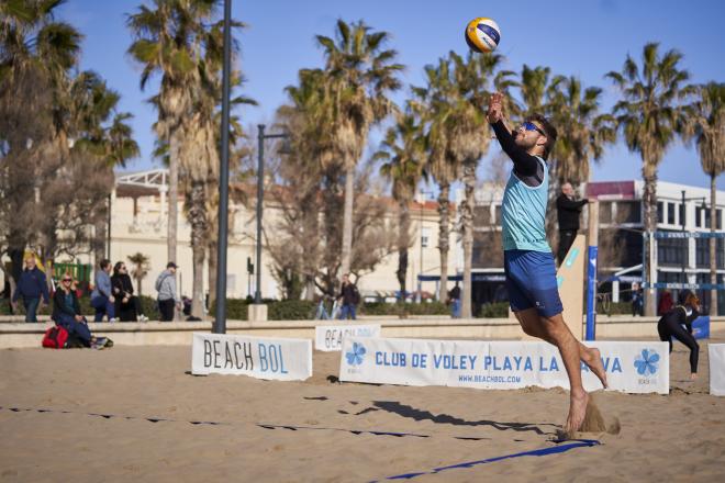 El BeachBol La Malva se juega el título de la Liga Nacional de Vóley Playa en València