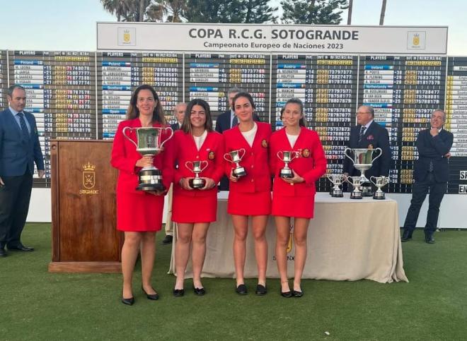 Rocío Tejedo gana con España la Copa de las Naciones de golf