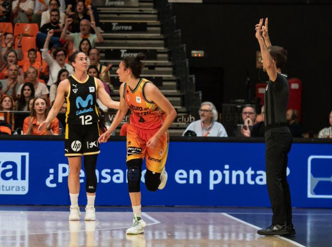 Valencia Basket tumba a Estudiantes y jugará ante Zaragoza las semifinales (77-35)