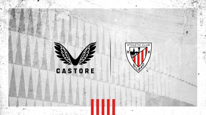 Castore es el nuevo patrocinador técnico del Athletic Club, un contrato multianual les une a ambas partes.