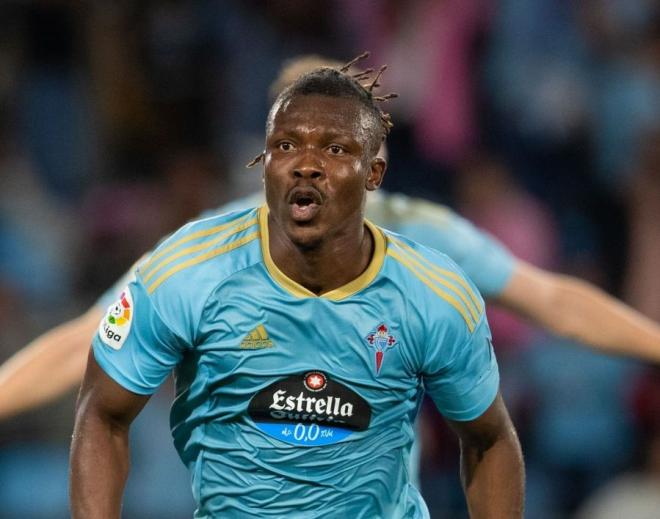 Joseph Aidoo, Jugador Hyundai en el Celta - Elche (Foto: LaLiga).