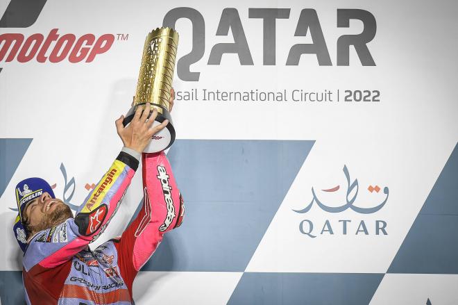 Enea Bastianini, último ganador en el circuito catarí de Losail (Foto: Cordon Press).