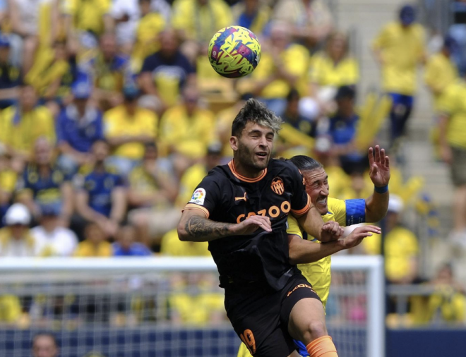 Cádiz-Valencia (Foto: EFE)