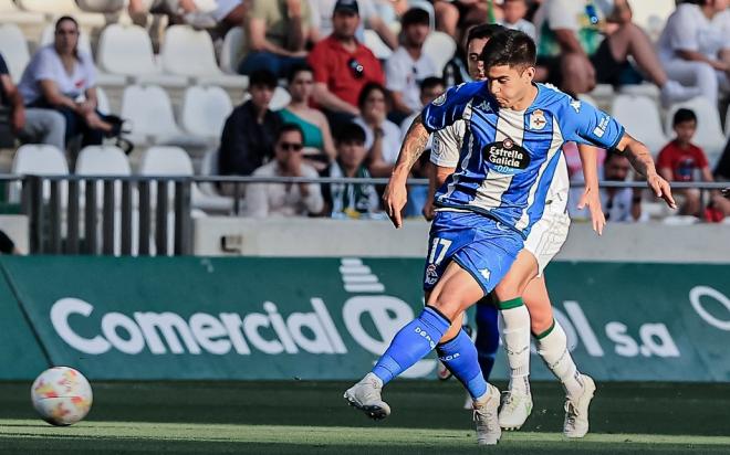 Kuki Zalazar ante el Córdoba (Foto: RCD)