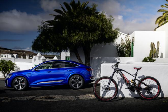 La bicicleta eléctrica de Audi se inspira en el RS Q e-tron del Dakar